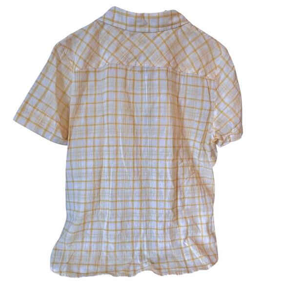 Tommy Hilfiger Creamy Butter Yellow Oversized Preppy Coastal Grandma Women XL - Picture 5 of 7